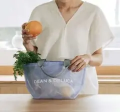 DEAN&DELUCA メッシュトートバッグ　Ｓ　ライラック　正規品