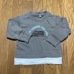 Samansa Mos2 Lagom トレーナー 100cm 消防車