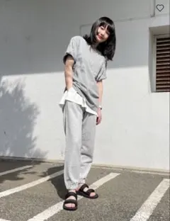 UNIQLO ユニクロ スウェットパンツ 丈標準(66〜68cm) M グレー