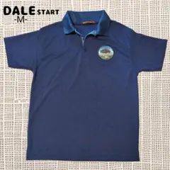 A-713〈DALE START〉M ネイビー 半袖ポロシャツ