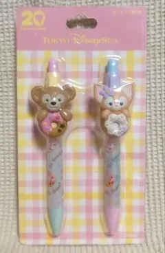 TDSダッフィー＆リーナベル　フィルドウィズジョイ　ボールペン　ディズニーシー
