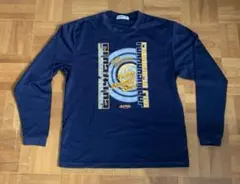 【バスケ】ロングTシャツ　ネイビー　S