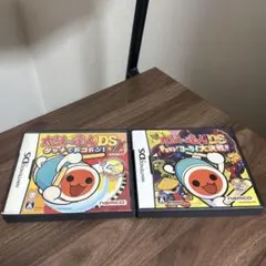 太鼓の達人DS 2本セット（タッチでドコドン！／ドロロン！ヨーカイ大決戦！！）
