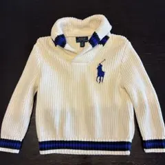 Polo Ralph Lauren セーター 4/4T ホワイト