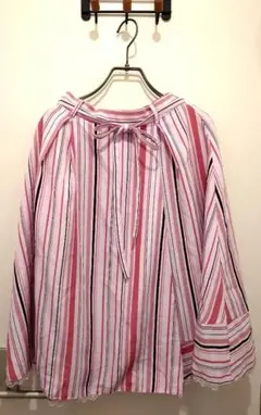 アクシーズファム ストライプ柄リボン付き