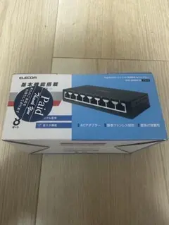 ELECOM 8ポート スイッチングハブ EHC-G08MA-B