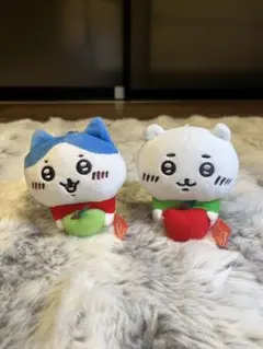 ご当地ちいかわ ぬいぐるみマスコット ハチワレ 信州 りんごのサムネイル