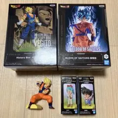 ドラゴンボール フィギュアセット4体　ベジット　悟空　ブルマ