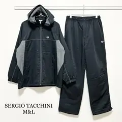 0572 SERGIO TACCHINI セットアップ M&Lサイズ 中綿 刺繍