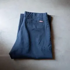 Dickies ディッキーズ ワークパンツ ネイビー フェード W34相当 太め