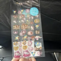 サンリオ 平成キャラ シュガーバニーズ ウサハナ ぷっくり シール2点セット