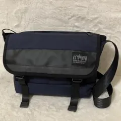 極美品 マンハッタンポーテージ SHIPS別注 メッセンジャーバッグ 紺