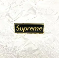 新品 Supreme Box Logo Pin ピン ピンバッジ 黒 a