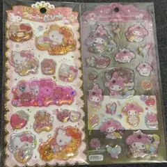 ハローキティ・マイメロディ ウォーターシール　ドロップジェリー