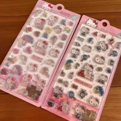 サンリオ　HELLO KITTY ボンボンドロップシール2セット