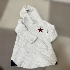 Daddy Oh Daddy グレー フード付きトレーナー 100