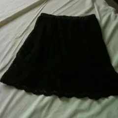 アースミュージック 宮崎あおい着用レースチュールスカート グレイル イング