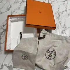 Hermès ギフト箱と巾着袋セット