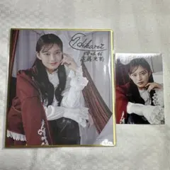 櫻坂46 遠藤光莉 サクコレ C賞 色紙 参加賞 ステッカー