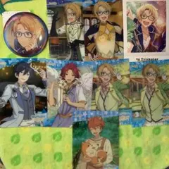 あんスタ　トリスタ　カード、缶バッジ　9点セット