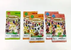 どうぶつの森 amiiboカード 第1弾 2弾 4弾 計5パック 未開封