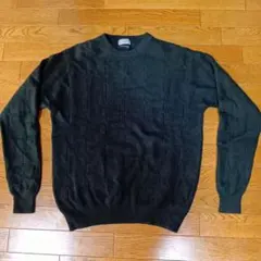 IYBASICS カシミヤ 100 ニット セーター L ダークグリーン