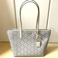 【美品】ケイトスペード トートバッグ フラワーデザイン