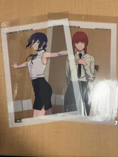 チェンソーマン　レゼ篇　大交流展　ベースヤード　クリアポスター　レゼ　マキマ