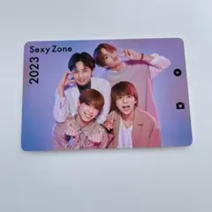 Sexy Zone 2023 カード