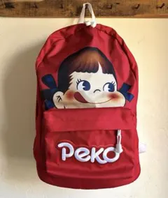 【新品未使用】ペコちゃん リュックサック