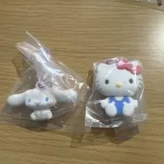 ふわふわフロッキーマスコット キティ/シナモン