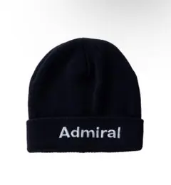 【新品未開封品】Admiral 黒 ニット帽 フリーサイズ