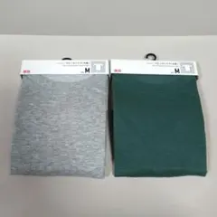 ユニクロ ドライカラー クルーネックT 半袖 2色セット