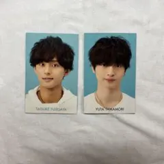 Kis-My-Ft2 藤ヶ谷太輔　玉森裕太 ジャニーズ 雑誌　カード　4枚セット
