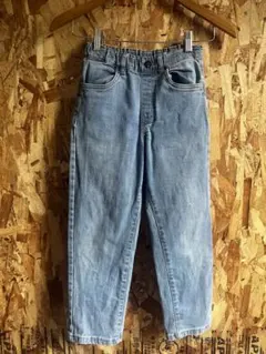 デニムパンツ　140サイズ ライトブルー ストレートパンツ