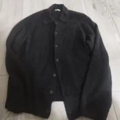 lidnm ALPACA KNIT SHIRT CARDIGAN　Mサイズ