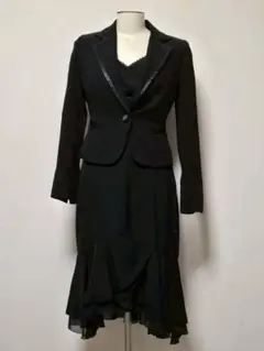 Collier 5号 フォーマル ワンピース ジャケット スーツ 黒