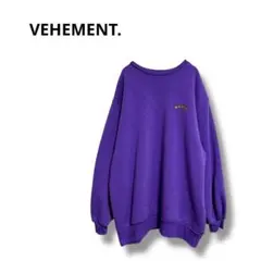 【VEHEMENT.】トレーナー　スウェット　ゆったり　大きいサイズ　可愛い　L