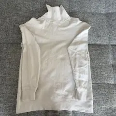 H&M ホワイト タートルネック セーター S