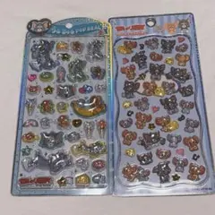 トムとジェリー プチドロップステッカー うるちゅる ボンボンドロップシール
