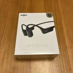 【新品未使用】SHOKZ OPENRUN 骨伝導イヤホン ブラック