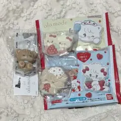 mikko ふわっとフロッキークリップ 肩ズン ラテ コッタ＆ププ