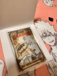 パブミラー風アクリルステッカーコレクション　　ヒロアカ　原画展　 爆豪勝己