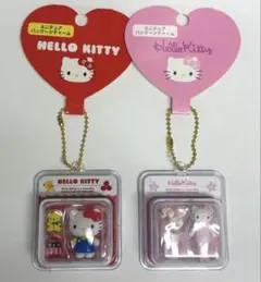 2サンリオ ミニチュアパッケージチャーム　ミニチュアトイ　ハローキティ2種セット