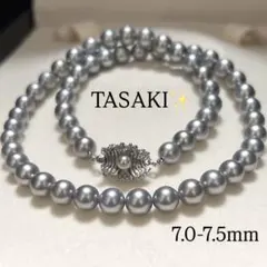 TASAKI✨テリ強】 あこや 9.7ミリ 46g 43cm SV ネックレス - メルカリ