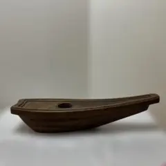 全長70センチサイズ木製ハンドメイド 手作りカヌー土産 置物 飾り 年代
