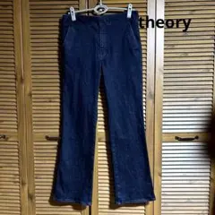 theory 濃紺ブーツカットデニム フレアデニム