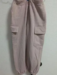 GU GIRLS ヘビーウェイトスウェットカーゴプルオンパンツ
