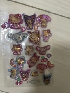 【正規品】おすそ分け サンリオ 日焼け ボンボンドロップシール