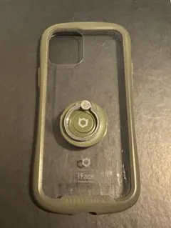 iPhone12 iFace Reflection ケース オリーブグリーン